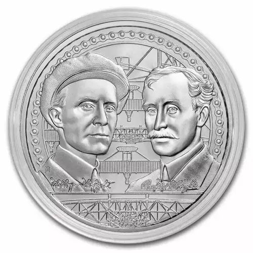 2022 Niue 1 oz Silver Icons of Inspiration: Wright Brothers BU