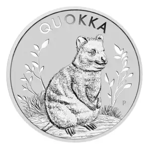 2023 1oz Australia Perth Mint .9999 Silver Quokka Coin [DUPLICATE for #546164] (2)