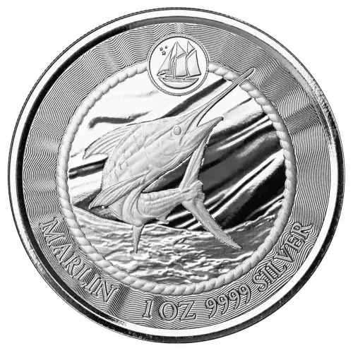 2023 1oz Cayman Islands Marlin Silver Coin