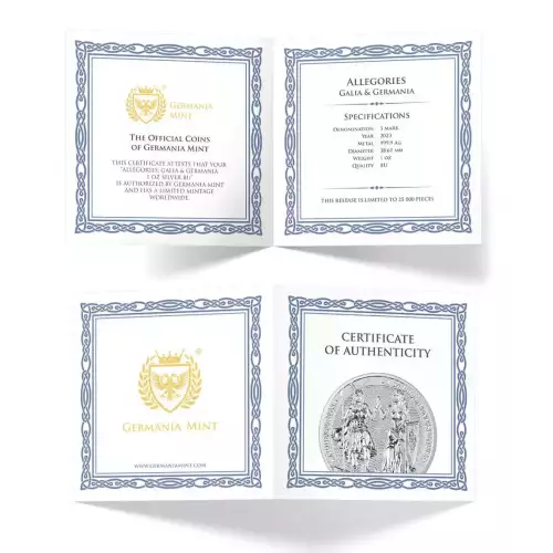 2023 1oz Germania .9999 Silver Allegories: Galia and Germania Coin (3)
