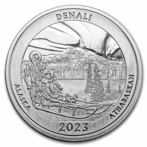 2023 1oz NATB Alaska Denali National Park .999 Silver