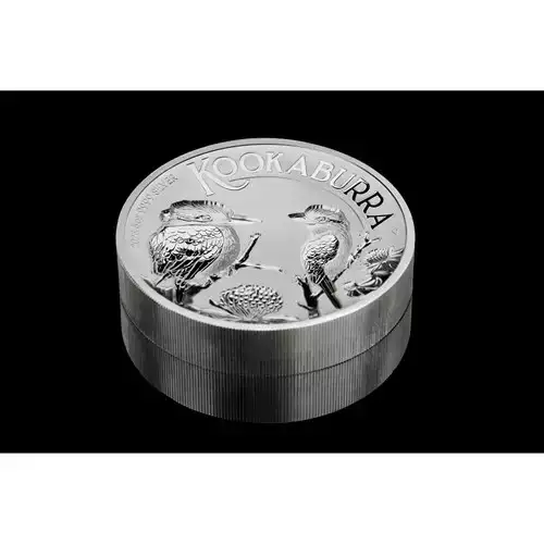 2023 5oz Australia Perth Mint Silver Kookaburra Incused Coin (3)