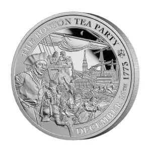 2023 Boston Tea Party 250th Anniversary .999 Silver Proof Coin