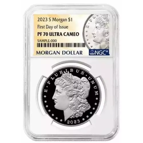 2023 S Morgan Silver Dollar - NGC PF 70 DCAM FDOI