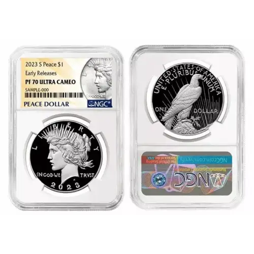 2023 S Peace Silver Dollar - NGC PF 70 Ultra Cameo