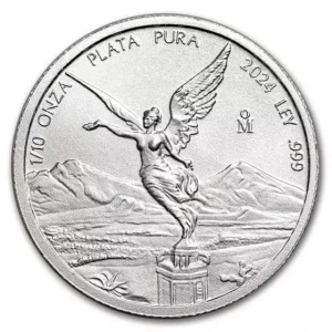 2024 1/10oz Mexican .999 Silver Libertad BU Coin