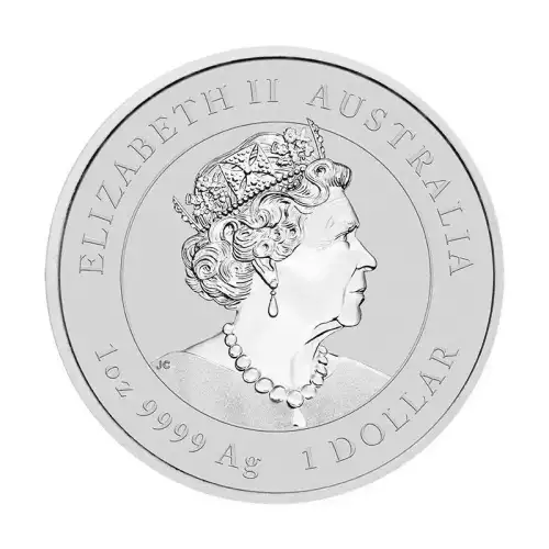2024 1/2 oz Australia Perth Mint Lunar Series III - Year of the Dragon .9999 Silver BU Coin [DUPLICATE for #546297] (3)