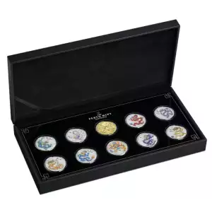 2024 1/2oz Australian Lunar Series III Year of the Dragon Ten-Coin Set (5)