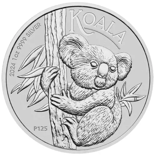 2024 1oz Australia Perth Mint .9999 Silver Koala Coin