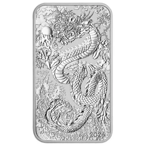 2024 1oz Australia Perth Mint Dragon .9999 Silver Coin Bar (4)