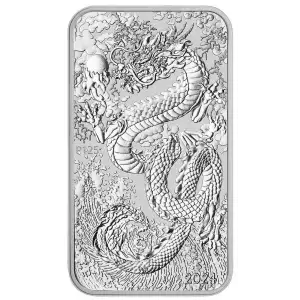 2024 1oz Australia Perth Mint Dragon .9999 Silver Coin Bar (4)