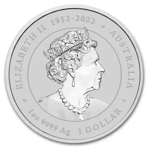 2024 1oz Australia Perth Mint Lunar Series III - Year of the Dragon - Lilac Dragon .9999 Silver Coloured BU Coin