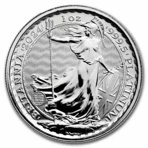 2024 1oz British Platinum Britannia Coin (2)