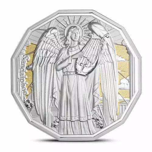 2024 1oz Samoa Archangel in the Zodiac - Pisces VS Sandalphon .999 Silver Proof Coin