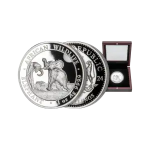 2024 1oz Somalia Elephant High Relief Proof Silver Coin (3)