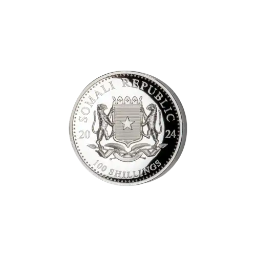 2024 1oz Somalia Elephant High Relief Proof Silver Coin (4)