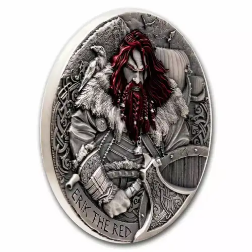 2024 2oz Cameroon Way to Valhalla Series - Erik the Red .999 Silver Coin (3)
