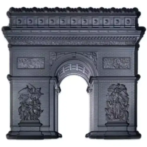 2024 2oz South Korea Triumphal Arch .999 Silver Stacker (3)