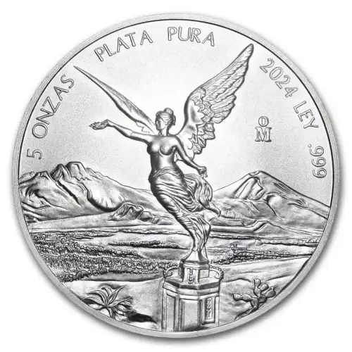 2024 5 oz Silver BU Libertad (2)