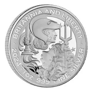 2024 Great Britain Britannia & Liberty Proof 1 oz Silver Coin  (4)