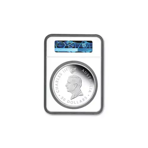 2024 KG Australia Perth Mint Ultra High Relief Wedge Tailed Eagle .9999 Silver Coin NGC PF70 UC FDOI Mercanti Signed Label (2)