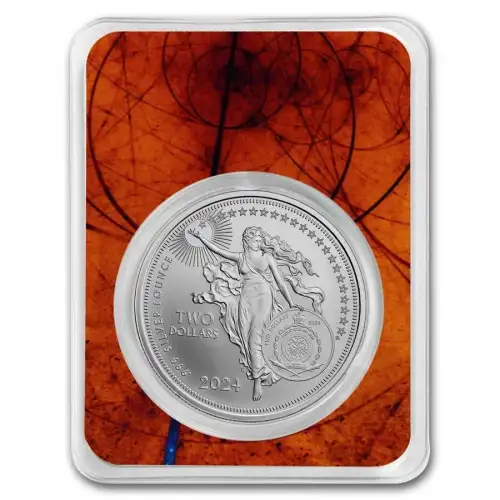 2024 Niue 1oz Icons of Inspiration: Beethoven BU .999 Silver in Assay (2)