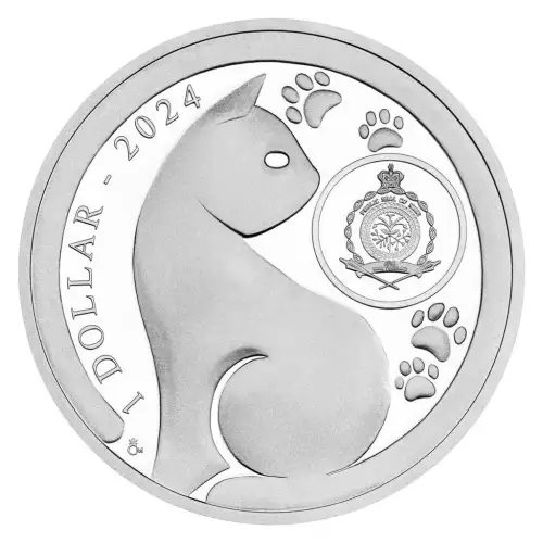 2024 Niue Cat Breeds British Short Hair Proof 1oz Silver Coin (4)