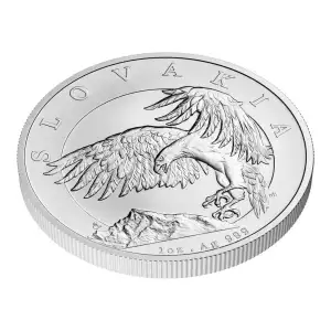 2024 Niue Slovak Eagle BU 1 oz Silver Coin (10,000 Mintage)