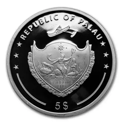 2024 Palau Yin Yang 1 oz silver Black Proof Coin  (3)
