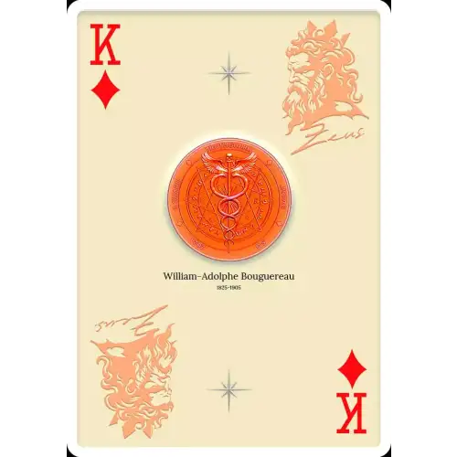 2024 Truth Guard Poker Cards King Nymphs and Satyr 5g Silver Coins (4 coin set)