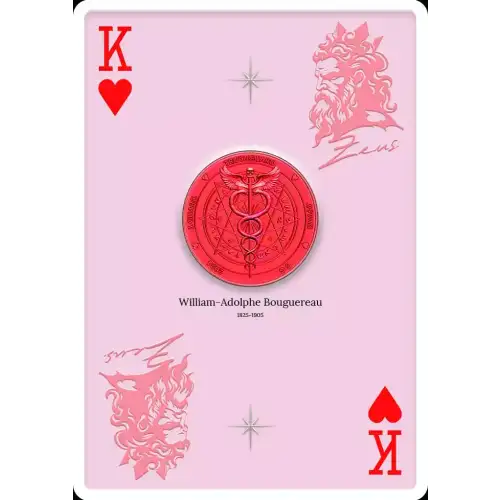 2024 Truth Guard Poker Cards King Nymphs and Satyr 5g Silver Coins (4 coin set) (3)