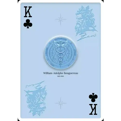 2024 Truth Guard Poker Cards King Nymphs and Satyr 5g Silver Coins (4 coin set) (4)