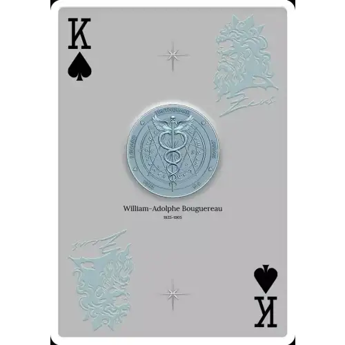 2024 Truth Guard Poker Cards King Nymphs and Satyr 5g Silver Coins (4 coin set) (2)