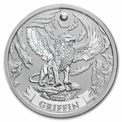 2025 1/2oz Australia Myths & Legends: Griffin .9999 Silver Coin