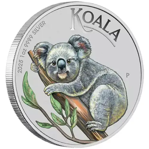 2025 1oz Australia Perth Mint Koala Brisbane ANDA Special Colorized .9999 Silver Coin in Card