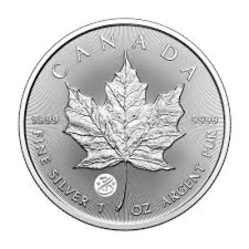 2025 1oz Canada Treasured Maple Leaf w/ Year of the Snake Privy Mark .9999 Silver BU Coin in Assay  (3)