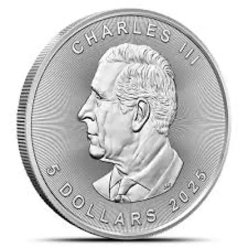 2025 1oz Canada Treasured Maple Leaf w/ Year of the Snake Privy Mark .9999 Silver BU Coin in Assay  (4)