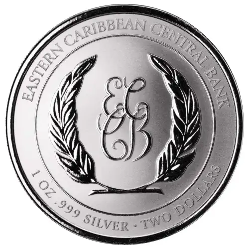 2025 1oz EC8 Antigua & Barbuda Rum Runner Pirate .999 Silver Coin