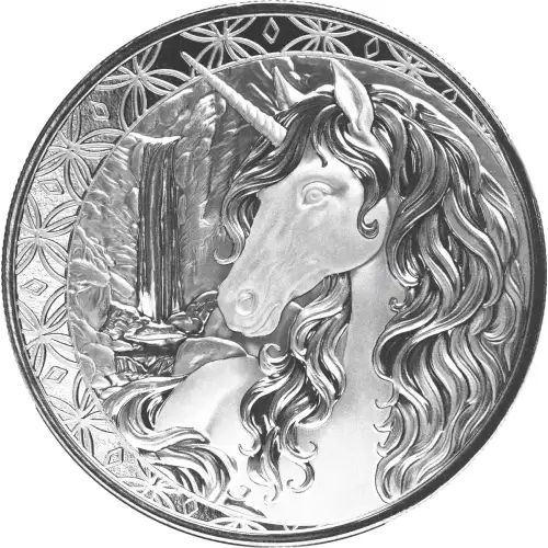 2025 1oz Fiji Unicorn .999 Silver Coin