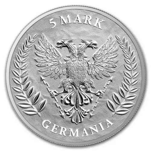 2025 1oz Germania Mint Lady Germania BU .9999 Silver Coin (5)