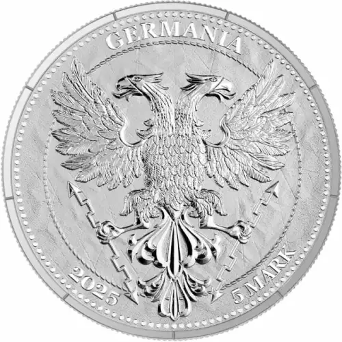 2025 1oz Germania Mythical Forest: Yggdrasil .9999 Silver BU Round (2)