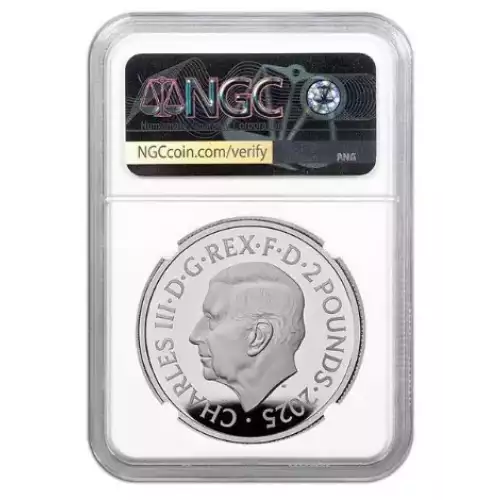 2025 1oz Great Britain Royal Mint Battle of Independence Silver Coin NGC PF70UC Early Releases (2)