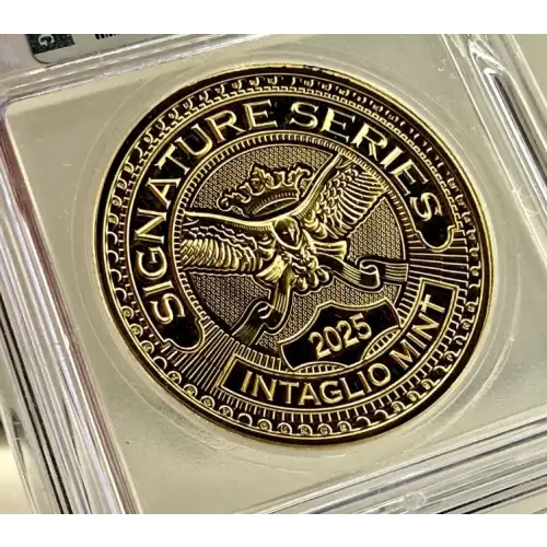 2025 1oz Intaglio Mint UFO Invasion USA .999 Silver Round ICG Mystery Box (3)