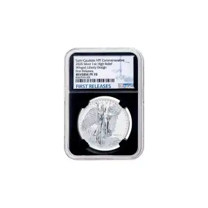 2025 1oz Saint-Gaudens NPF Commemorative Winged Liberty Silver NGC Rev PF70 FR