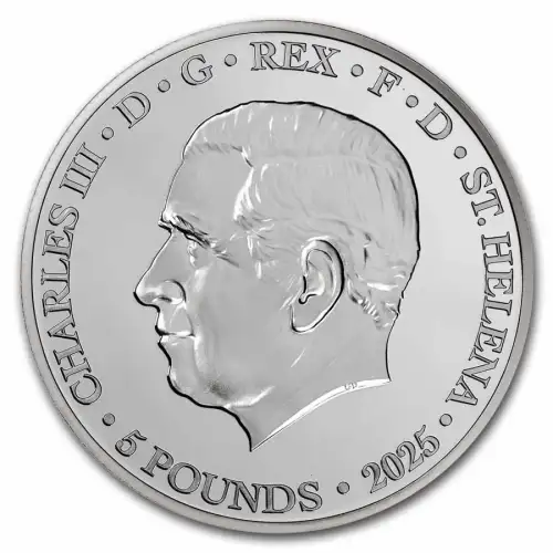 2025 5oz St Helena Paul Revere Midnight Ride .999 Silver Proof Coin (4)