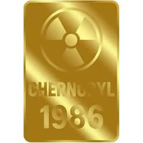 2026 1/1000th oz  Liberia Cherobyl .9999 Gold Coin in Card (3)