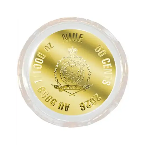 2026 1/1000th oz Niue Chinese Panda .9999 Gold Coin in Card (4)