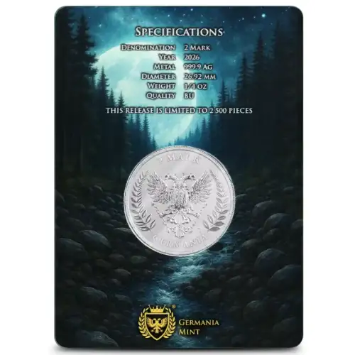 2026 1/4oz Germania .9999 Silver round in Assay  (4)