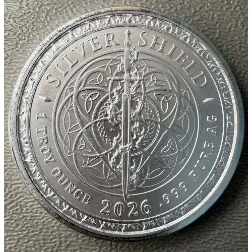 2026 1 oz GSM Silver Shield Against All Enemies .999 Silver Round (3)