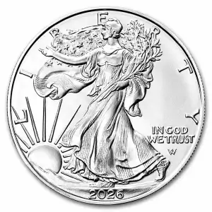 2026 1oz American .999 Silver Eagle (2)